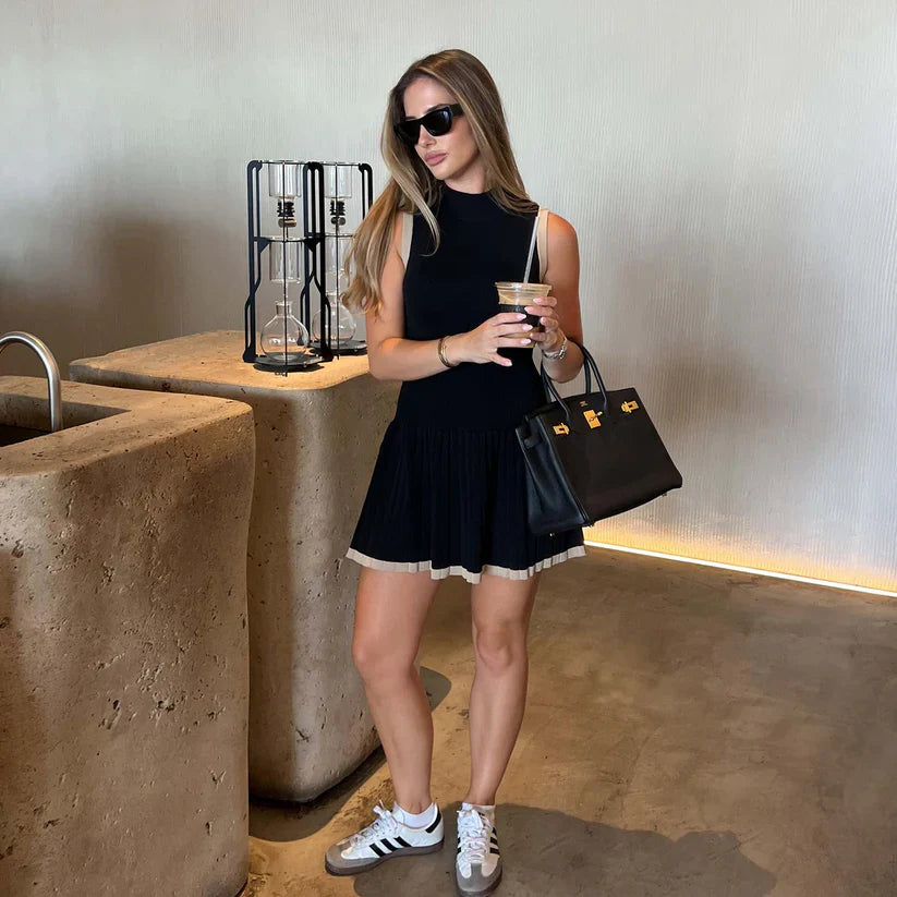 KYNSKIN™ - Leah Ribbed Mini Dress
