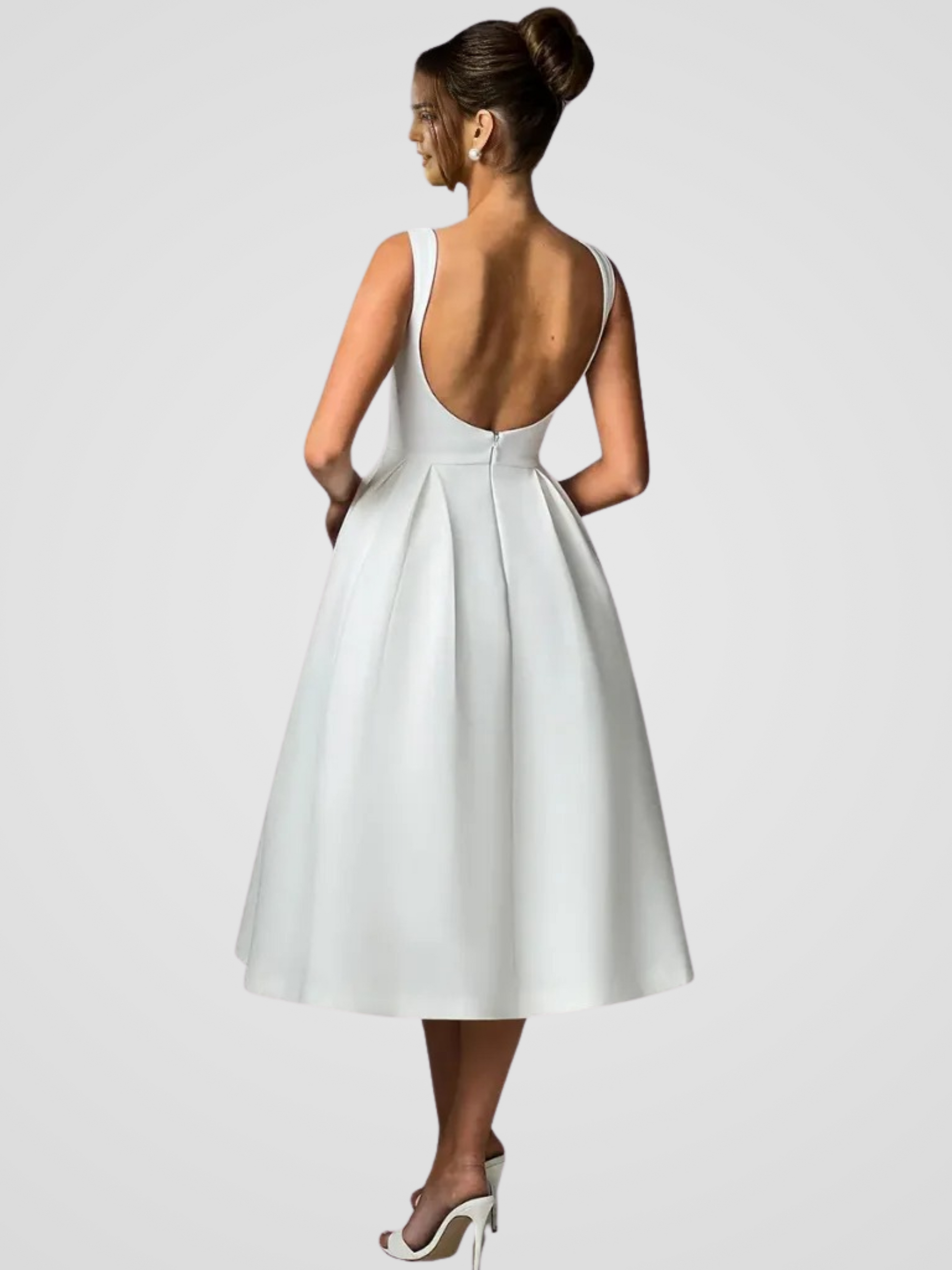 KYNSKIN™ - Elegance Belle Midi Dress