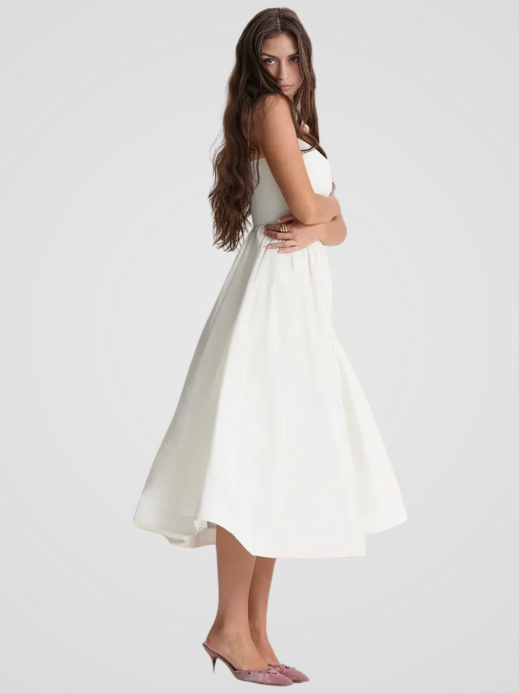 KYNSKIN™ - Elara Bloom Midi Dress
