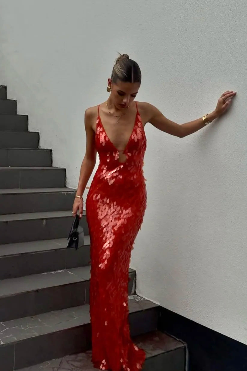 KYNSKIN™ - Kailani Sequin Maxi Dress