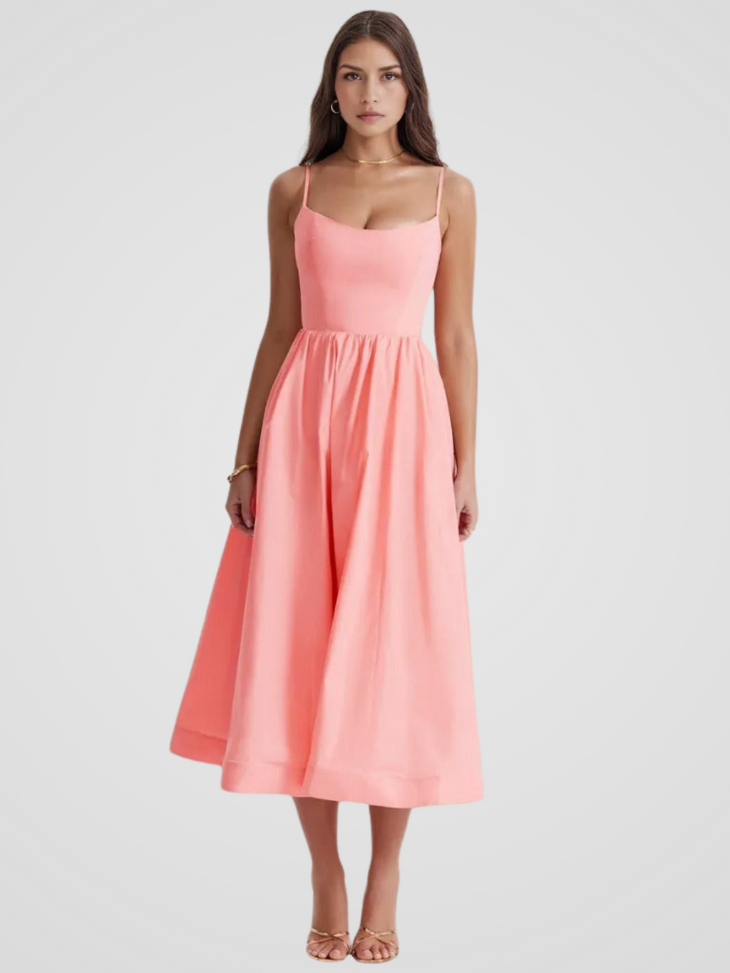 KYNSKIN™ - Elara Bloom Midi Dress