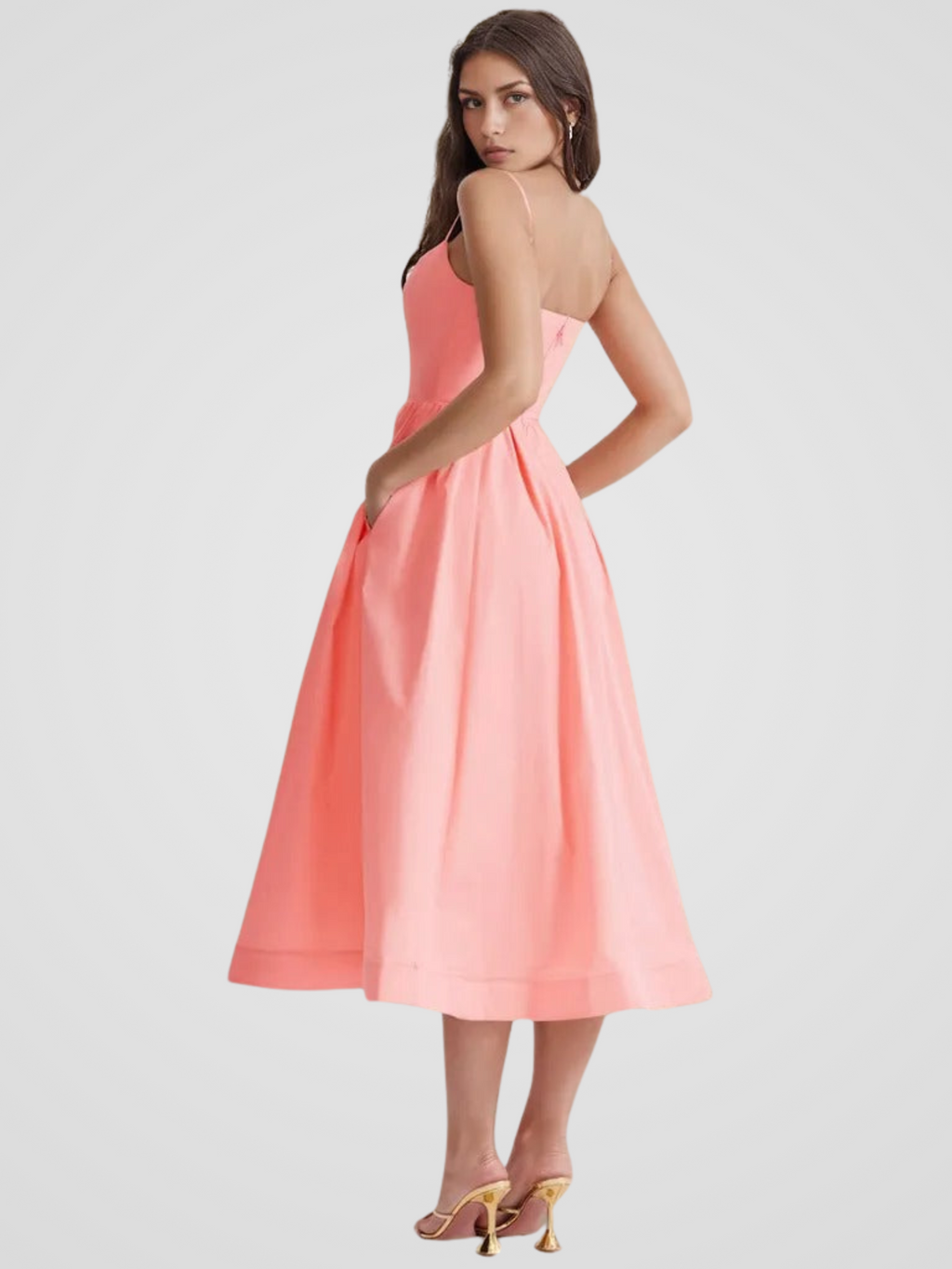 KYNSKIN™ - Elara Bloom Midi Dress