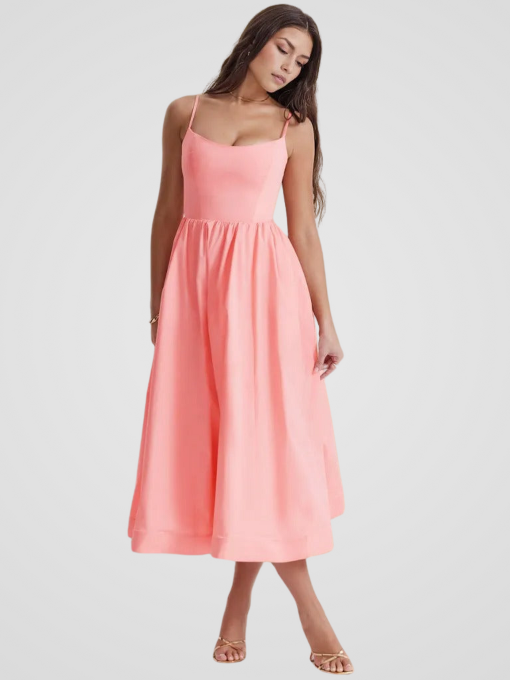 KYNSKIN™ - Elara Bloom Midi Dress