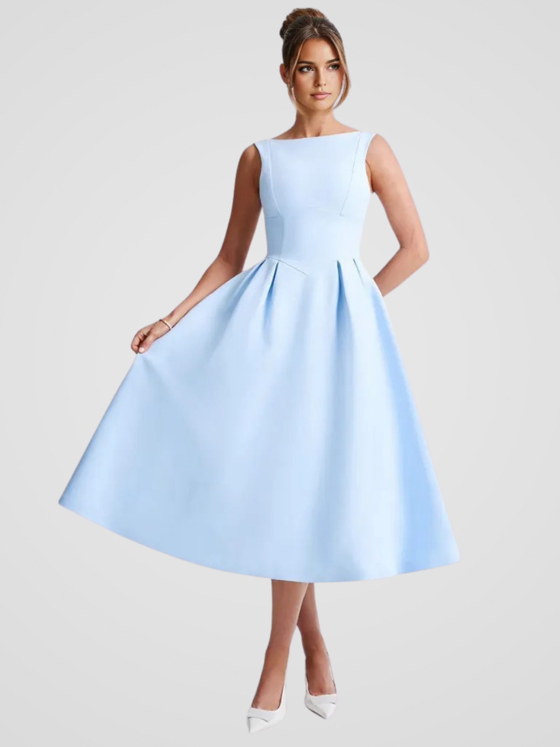 KYNSKIN™ - Elegance Belle Midi Dress