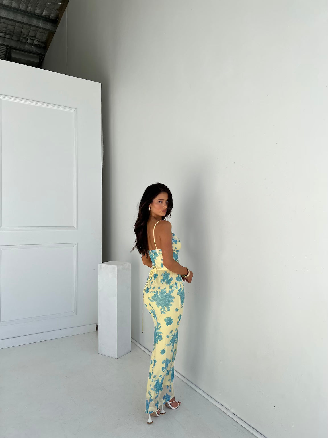 KYNSKIN™ - Indie Sleeveless Floral Maxi Dress