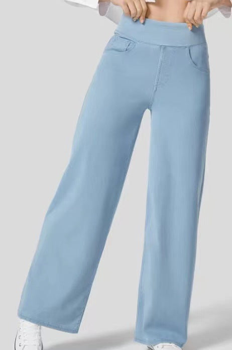 KYNSKIN™ - Solène Relaxed Fit Wide-Leg Jeans