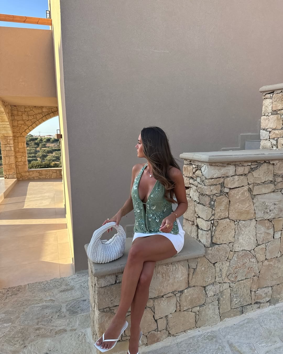 KYNSKIN™ - Paris Cowl Neck Halter Top