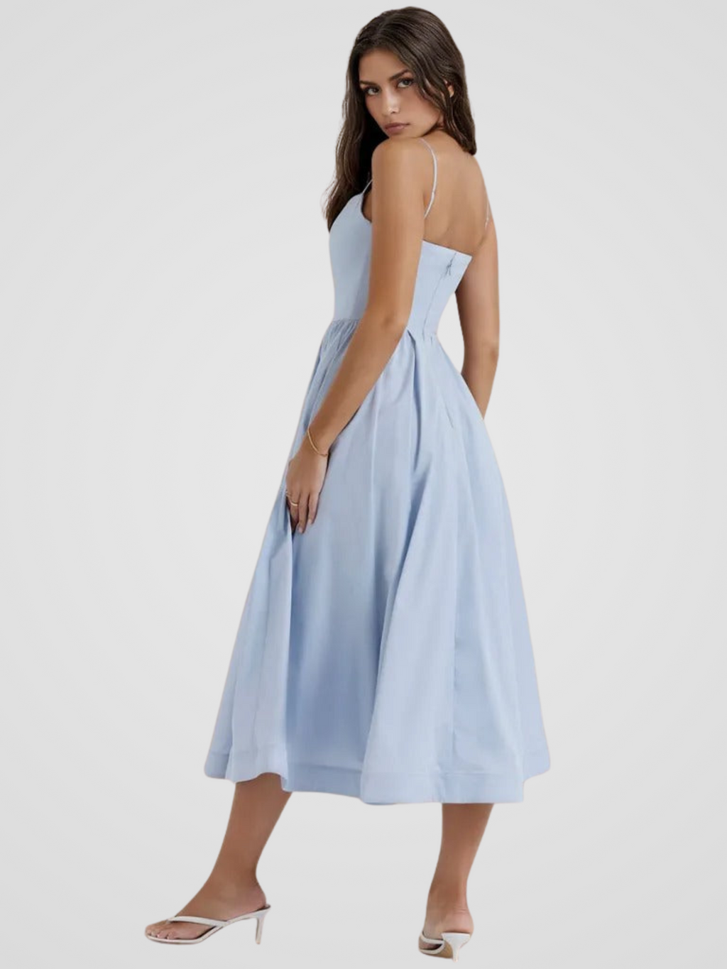 KYNSKIN™ - Elara Bloom Midi Dress