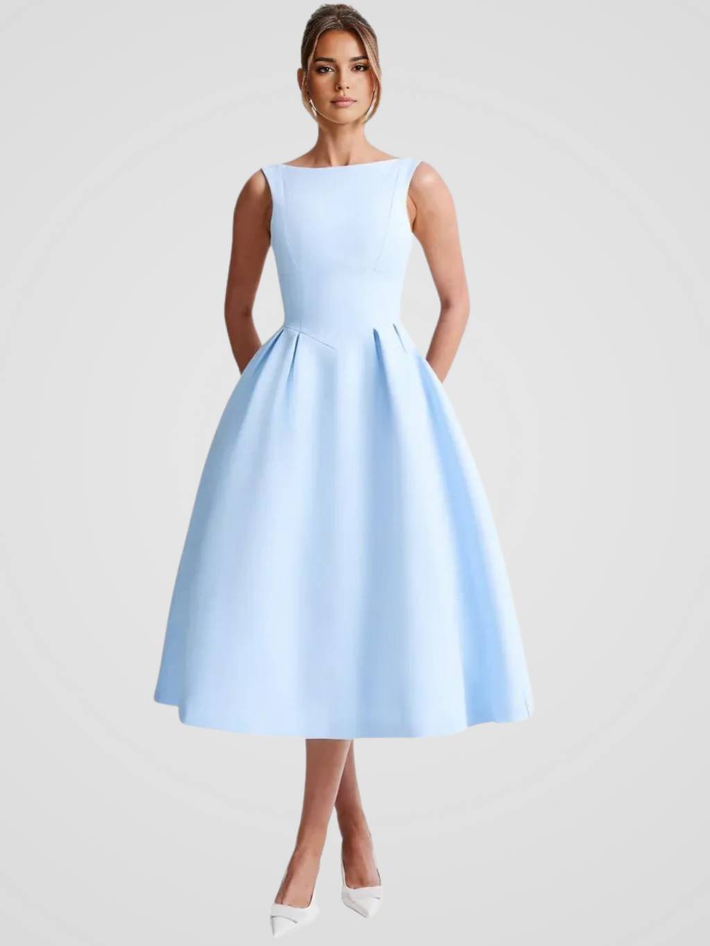 KYNSKIN™ - Elegance Belle Midi Dress