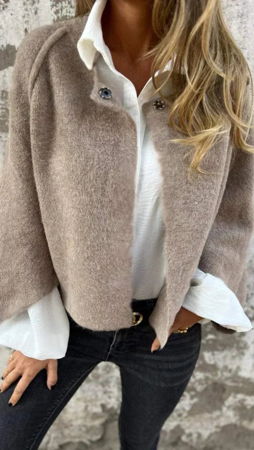 KYNSKIN™ - Tess Premium Modern Wool Cardigan