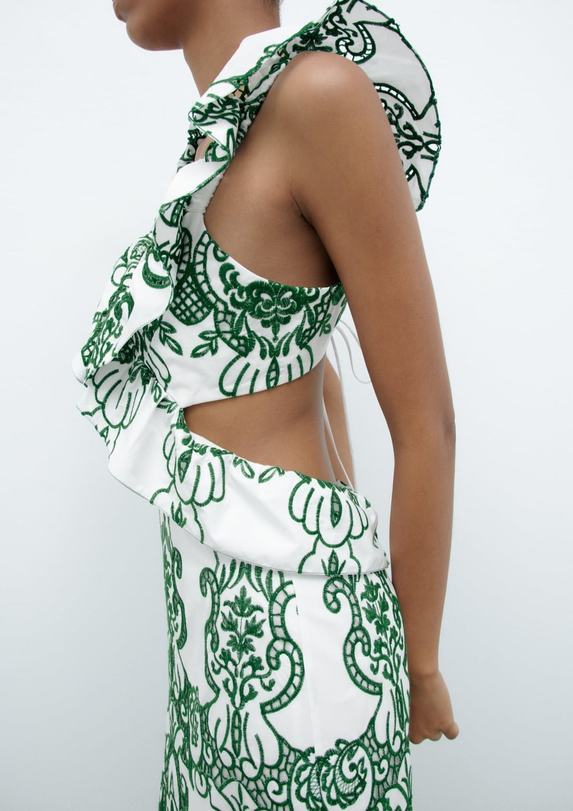 KYNSKIN™ - Haven Ruffled Maxi Dress