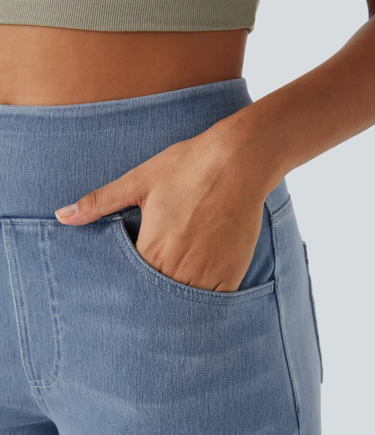 KYNSKIN™ - Solène Relaxed Fit Wide-Leg Jeans
