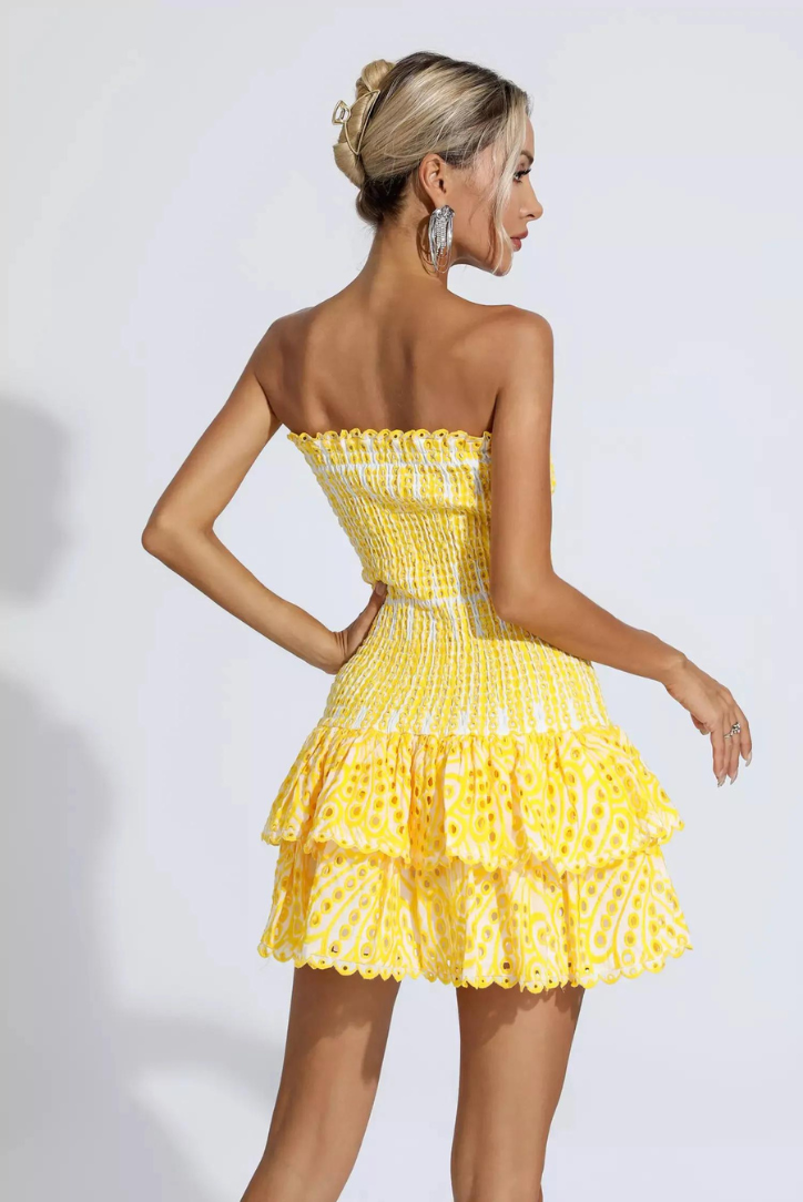 KYNSKIN™ - Anya Ruffle Mini Dress