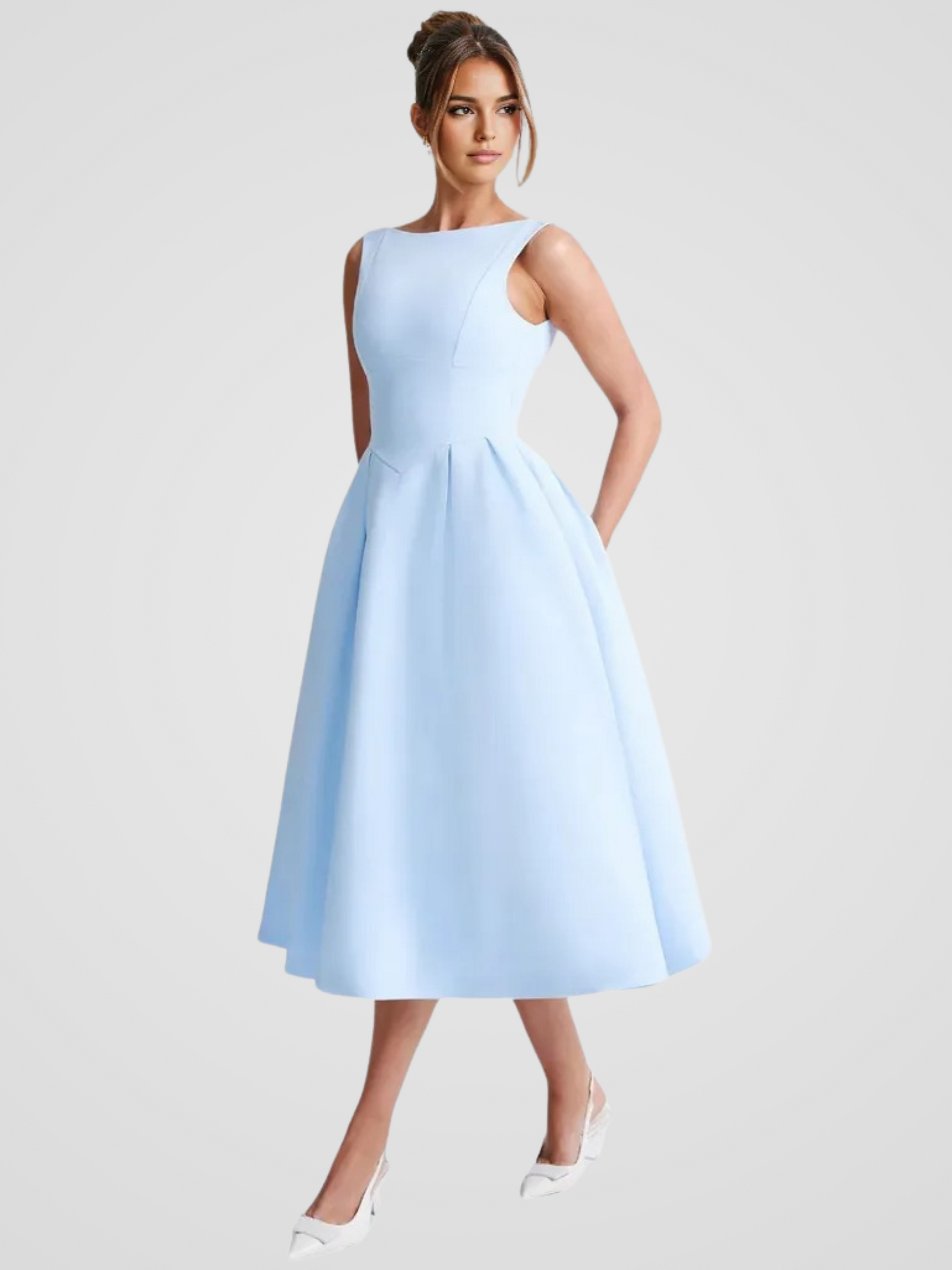 KYNSKIN™ - Elegance Belle Midi Dress