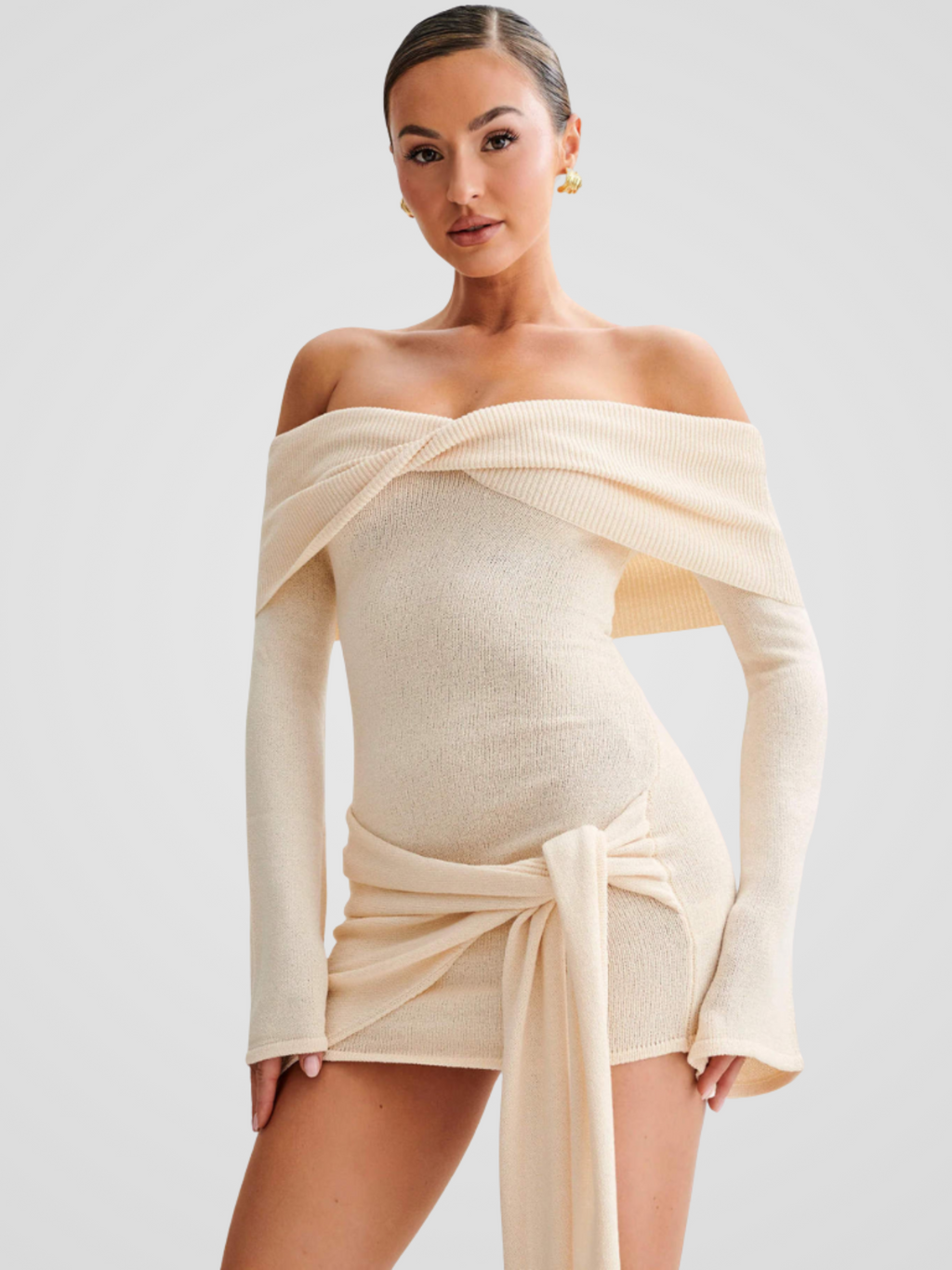 KYNSKIN™ - Glamour Wrap Mini Dress