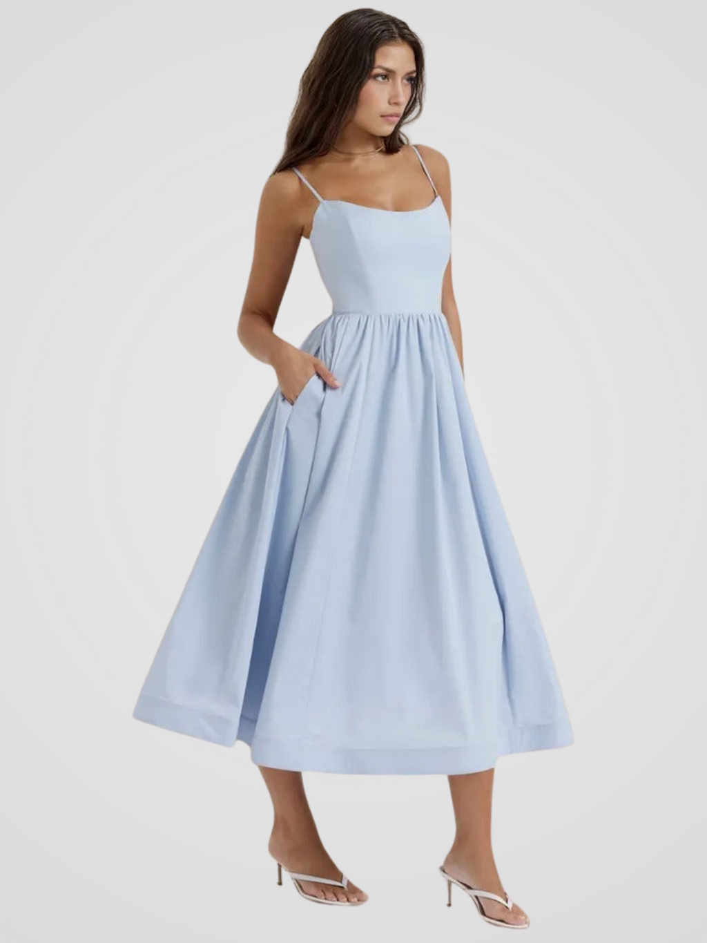KYNSKIN™ - Elara Bloom Midi Dress