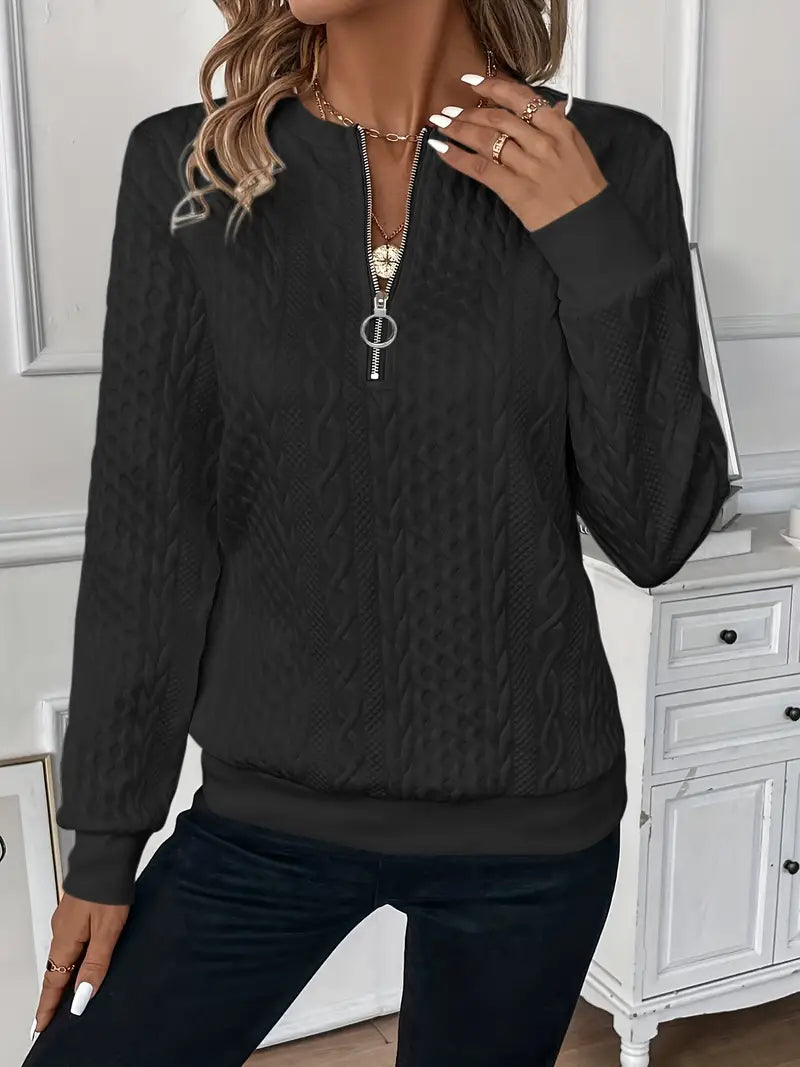 KYNSKIN™ - Mila Zip-Up Sweater