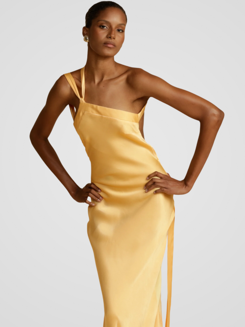 KYNSKIN™ - Golden Glow Maxi Dress