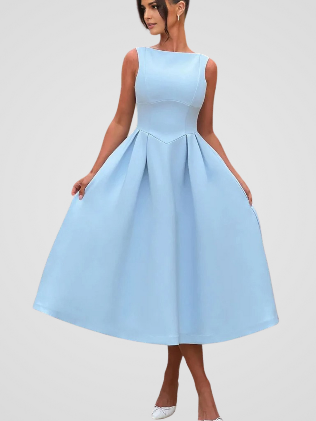 KYNSKIN™ - Elegance Belle Midi Dress