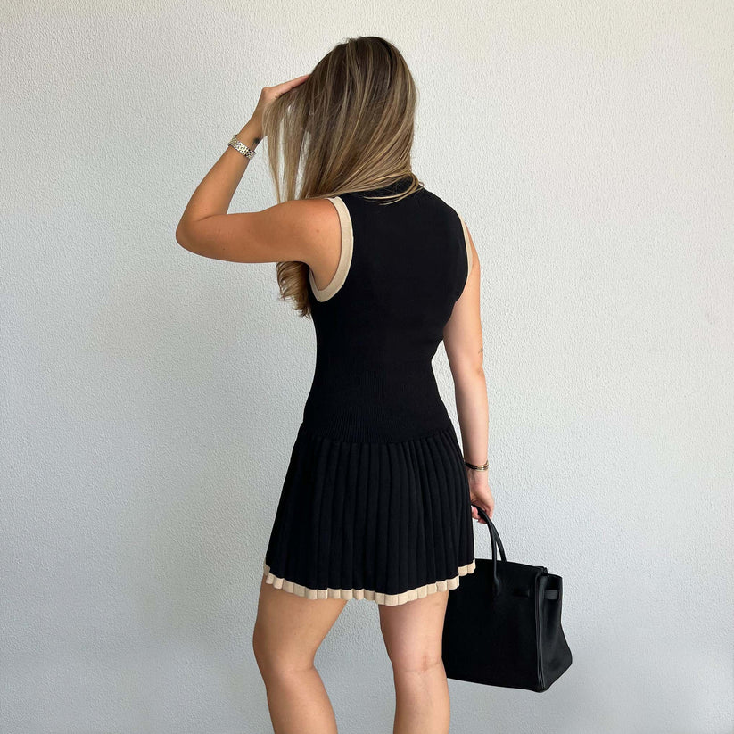 KYNSKIN™ - Leah Ribbed Mini Dress