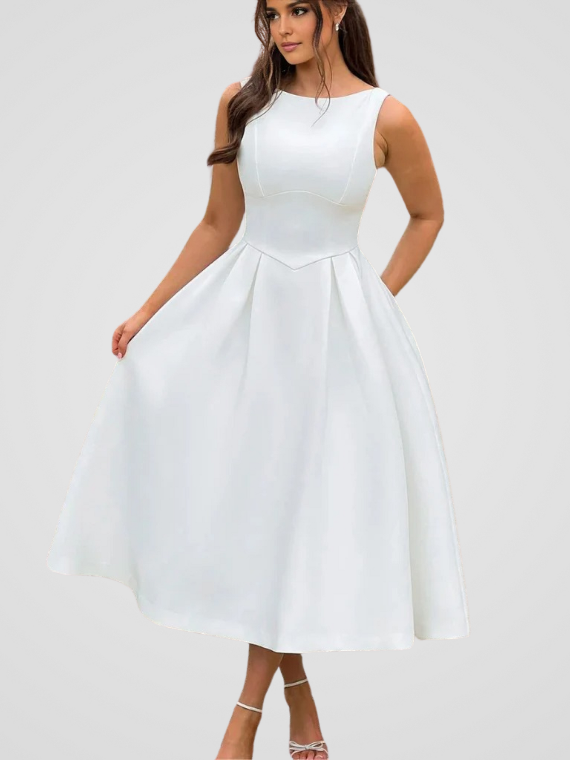KYNSKIN™ - Elegance Belle Midi Dress