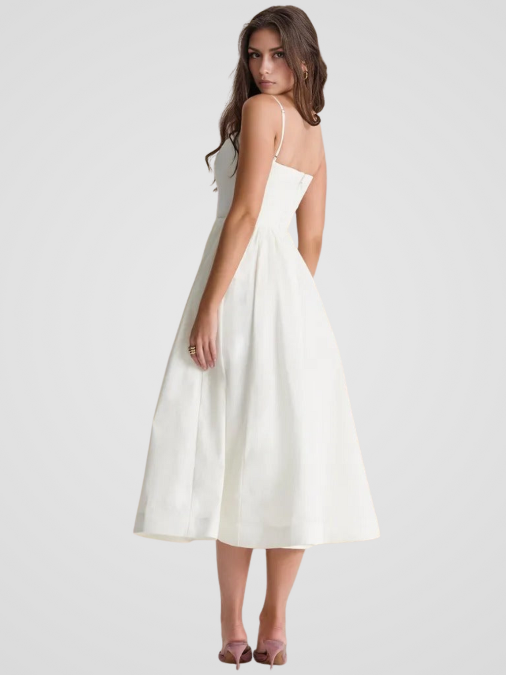 KYNSKIN™ - Elara Bloom Midi Dress