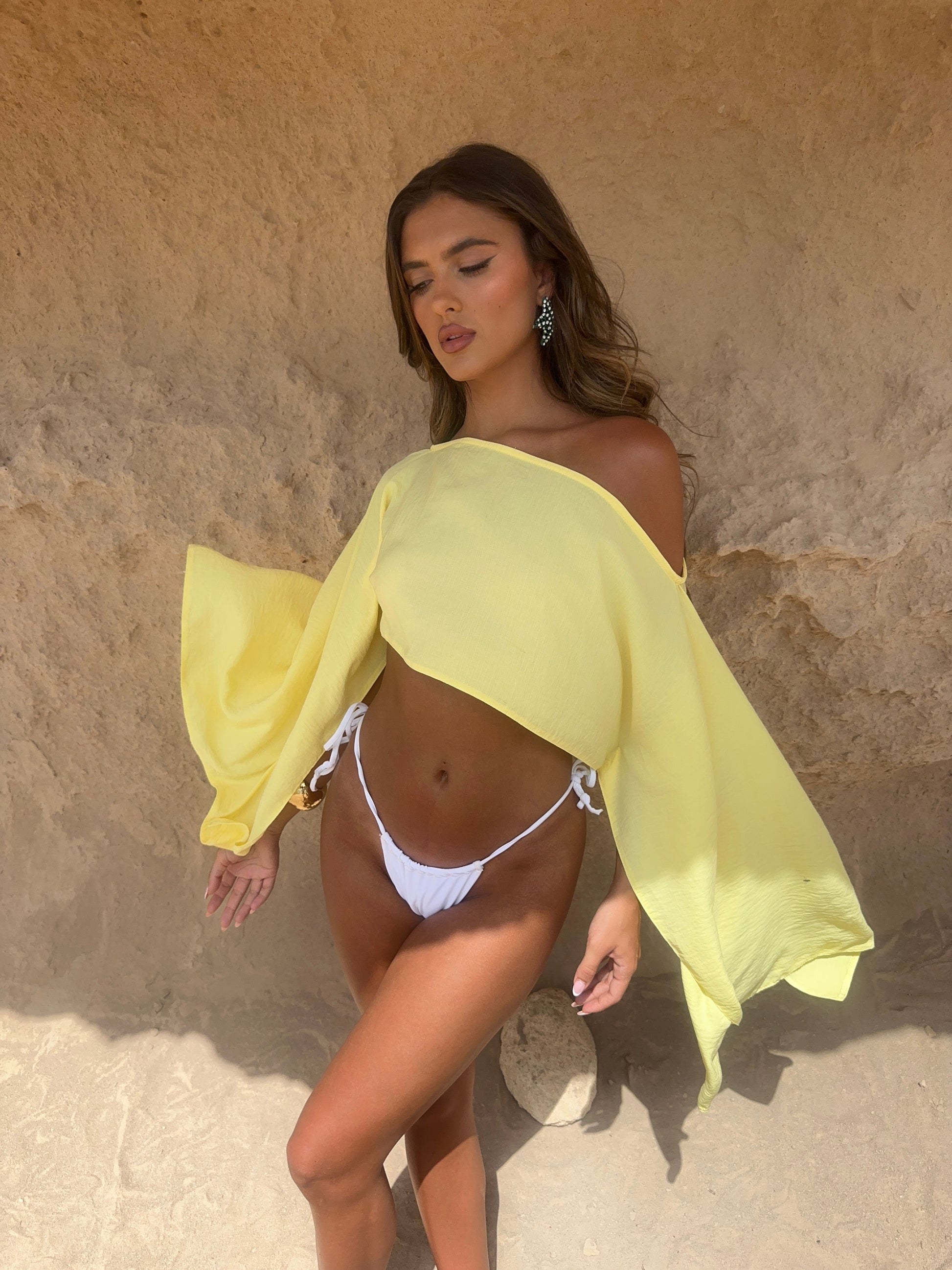 KYNSKIN™ - Samara Lemon Sarong Set