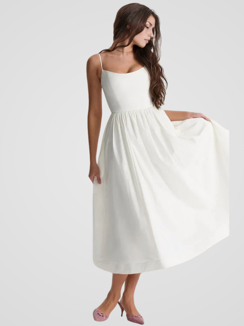 KYNSKIN™ - Elara Bloom Midi Dress