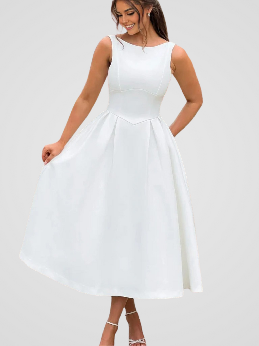 KYNSKIN™ - Elegance Belle Midi Dress