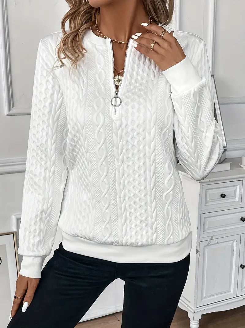 KYNSKIN™ - Mila Zip-Up Sweater