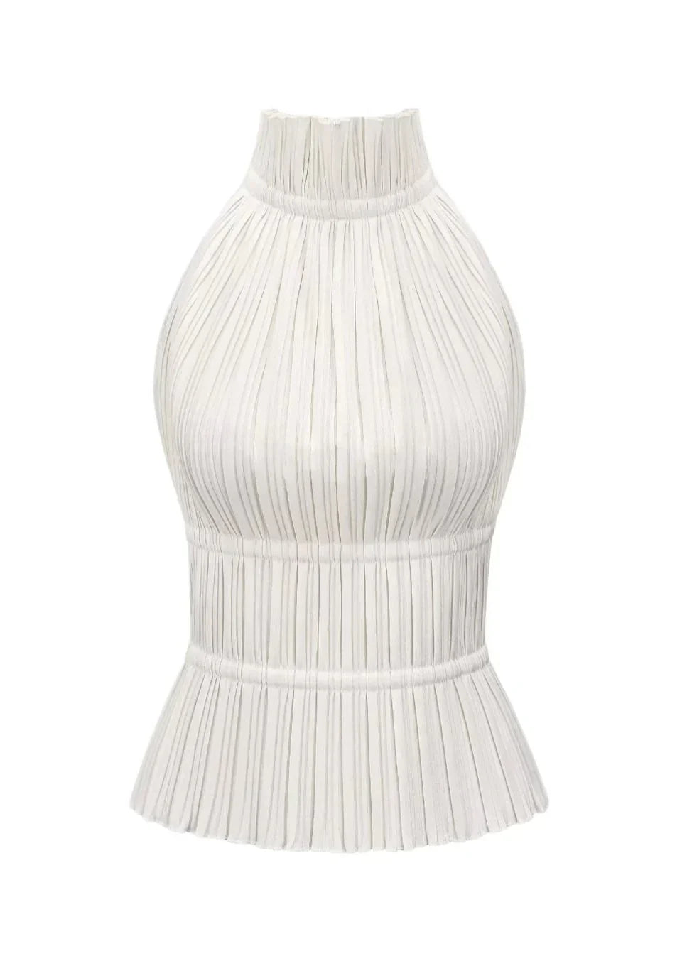KYNSKIN™ - Lauren Backless Pleated Top