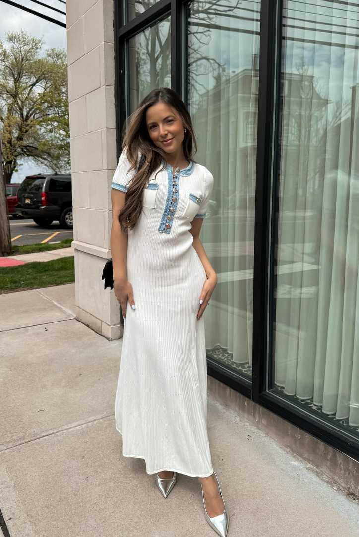 KYNSKIN™ - Jocelyn Buttoned Maxi Dress