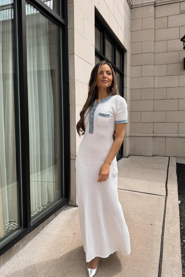 KYNSKIN™ - Jocelyn Buttoned Maxi Dress