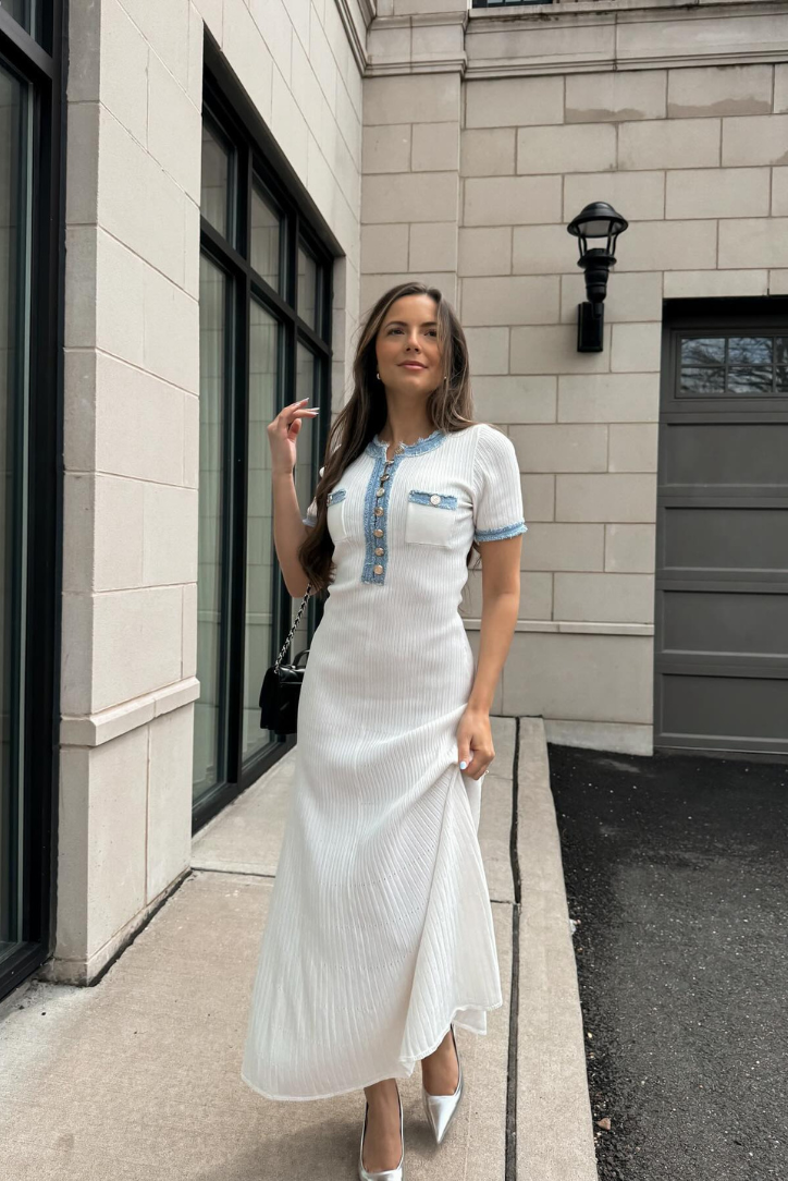 KYNSKIN™ - Jocelyn Buttoned Maxi Dress