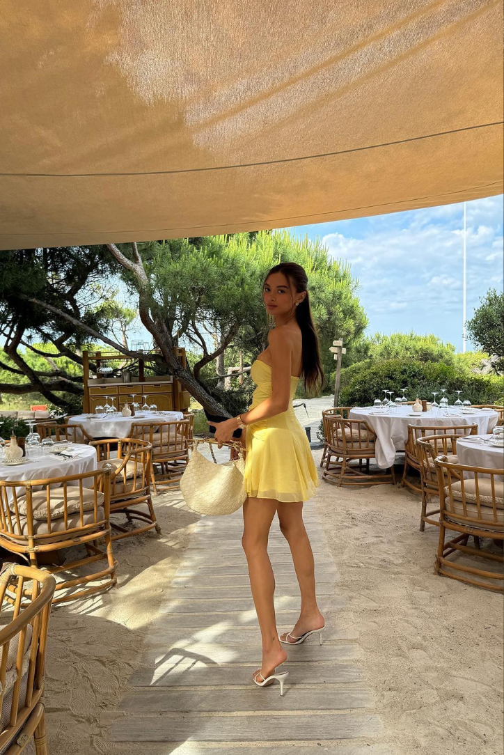 KYNSKIN™ - Priya Golden Rings Mini Dress