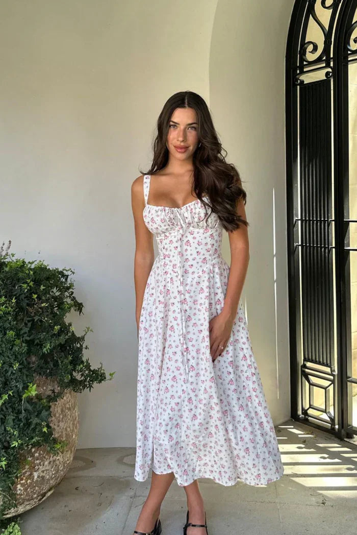 KYNSKIN™ - Meredith Corset Midi Dress
