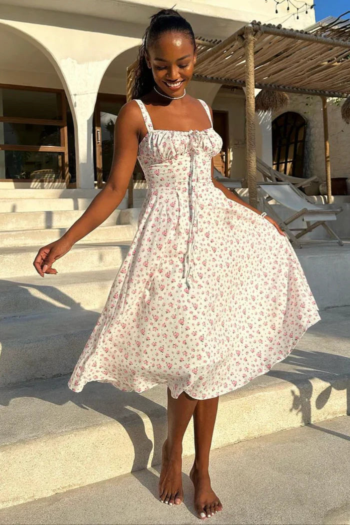 KYNSKIN™ - Meredith Corset Midi Dress