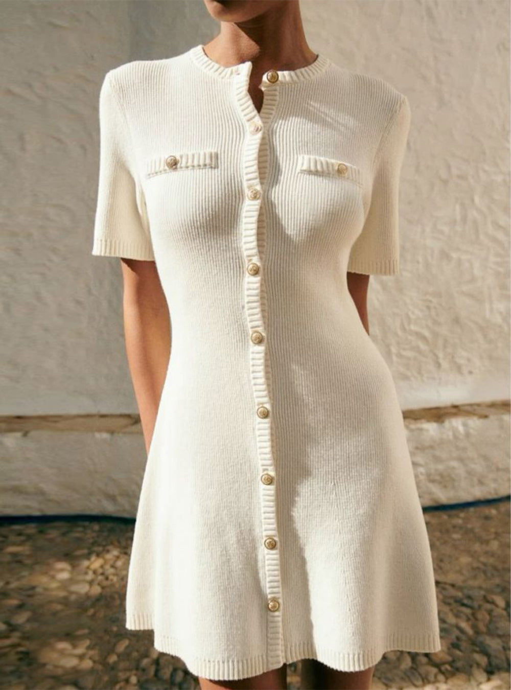 KYNSKIN™ - Holly Knitted Mini Dress