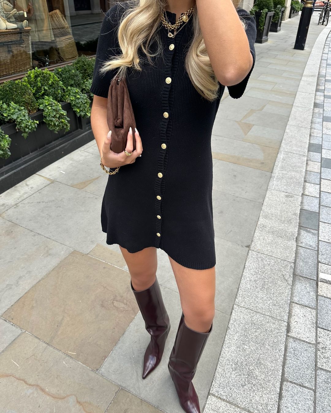 KYNSKIN™ - Holly Knitted Mini Dress