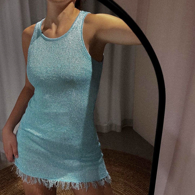 KYNSKIN™ - Eliza Sparkly Mini Dress