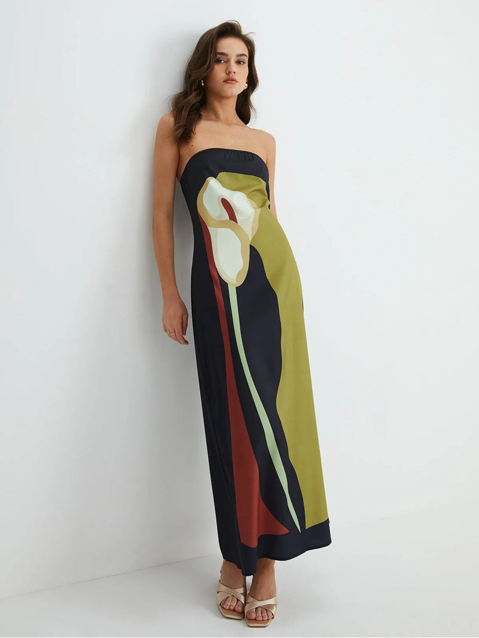 KYNSKIN™ - Harper Strapless Maxi Dress