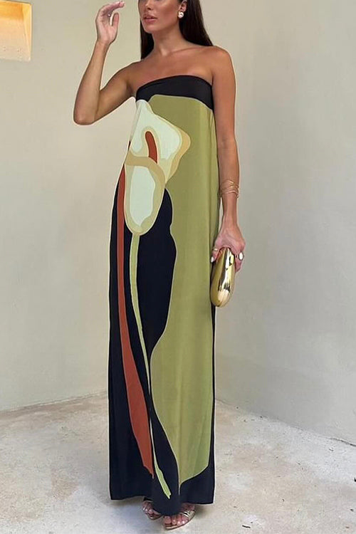 KYNSKIN™ - Harper Strapless Maxi Dress