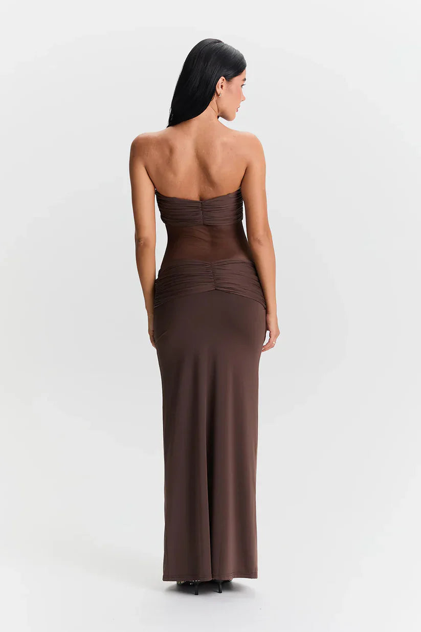 KYNSKIN™ - Zola Detachable Straps Maxi Dress
