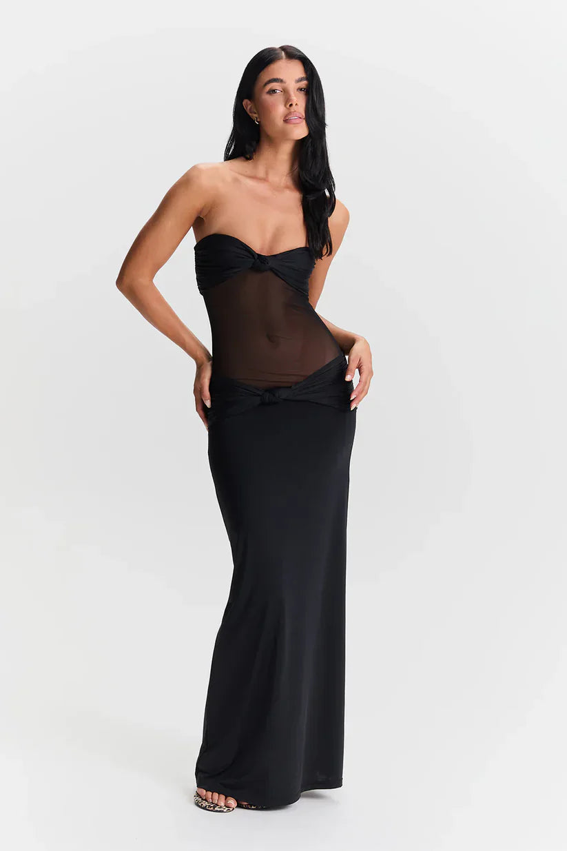 KYNSKIN™ - Zola Detachable Straps Maxi Dress