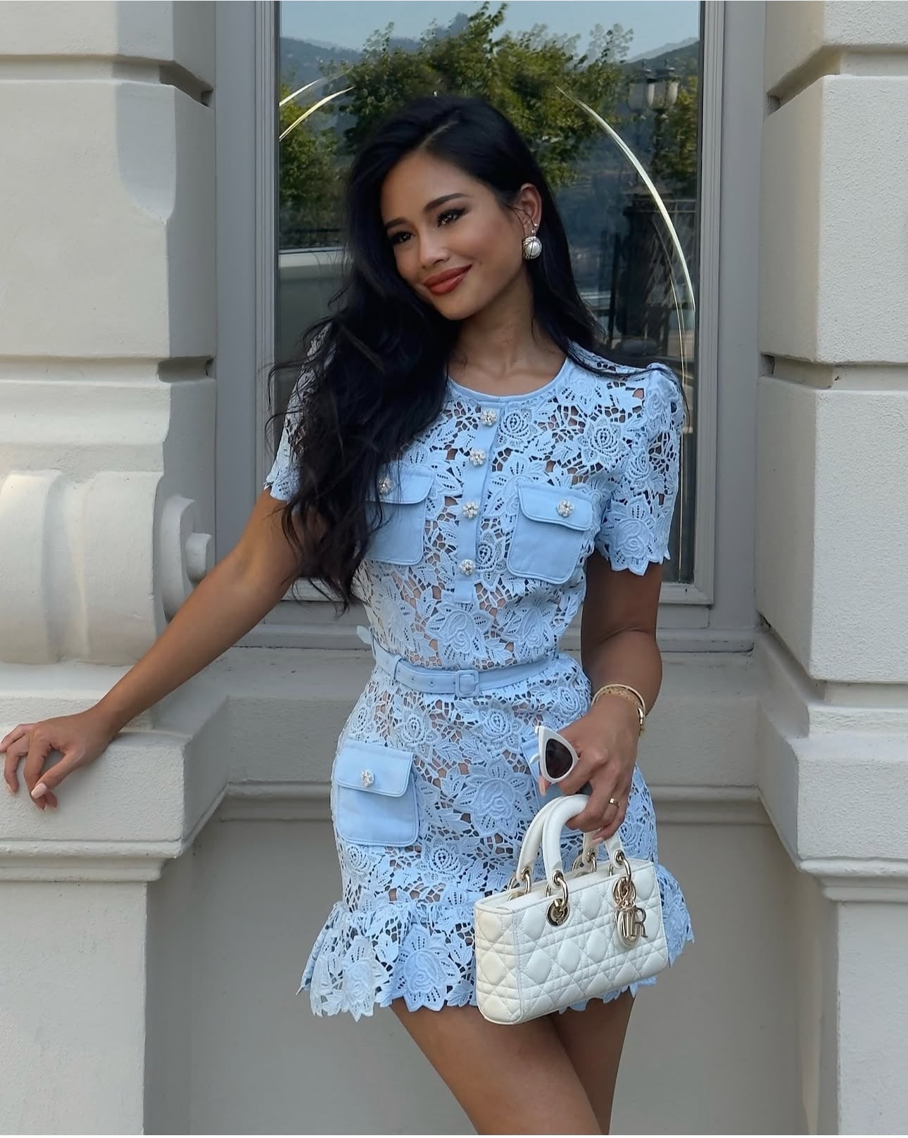 KYNSKIN™ - Brianna Lace Mini Dress