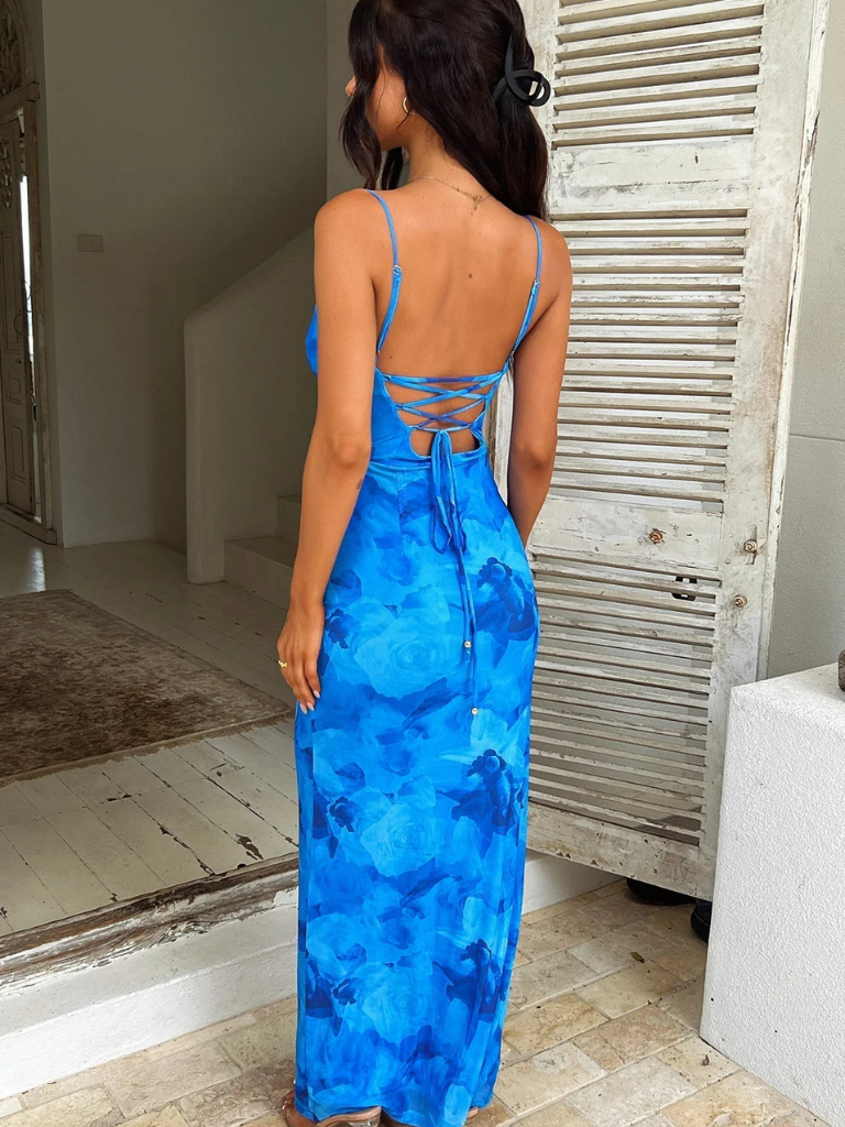 KYNSKIN™ - Azure Bloom Dress