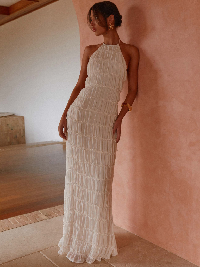 KYNSKIN™ - Solène Texture Maxi Dress