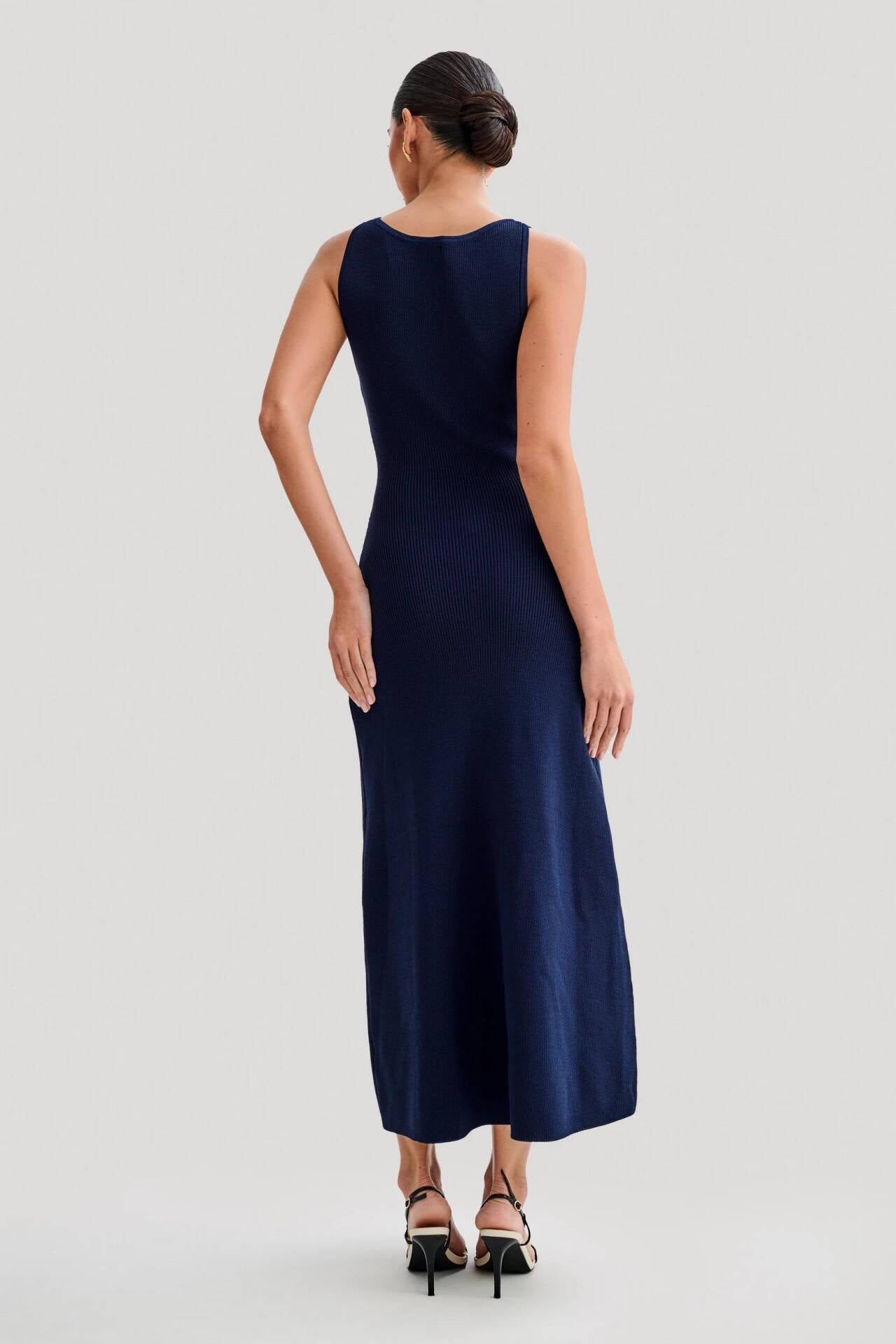 KYNSKIN™ - Fiona Knit Sleeveless Maxi Dress