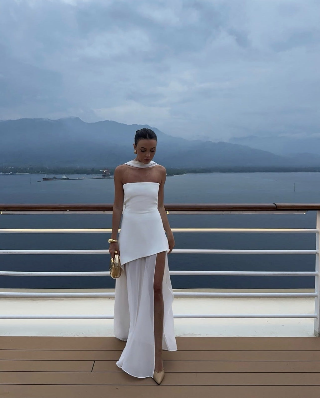 KYNSKIN™ - Valerie Asymmetrical Maxi Dress