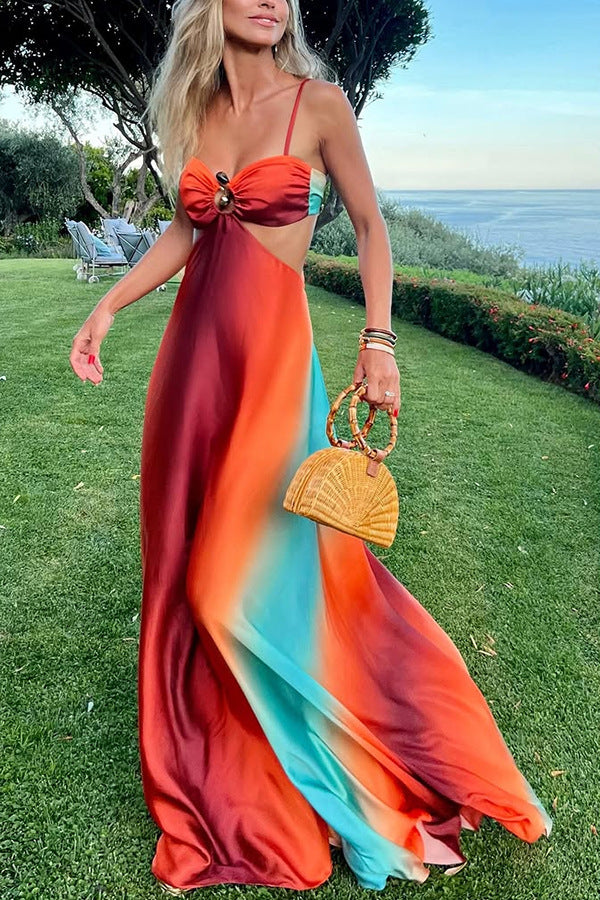 KYNSKIN™ - Harlow Sunset Maxi Dress